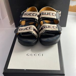 Gucci sandals 27 size boys